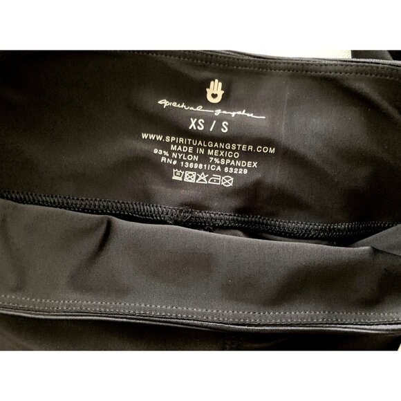 Spiritual Gangster Womens above knee Leggings XS NWT - Picture 4 of 6